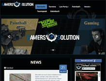 Tablet Screenshot of gamerssolution.de